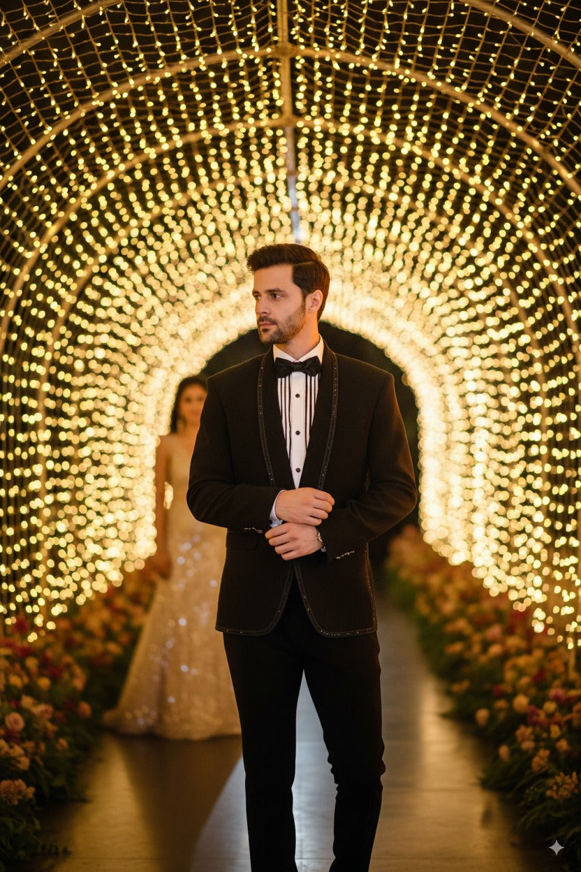 Cocktail occasion wear collection by One Man Show – evening outfits for men